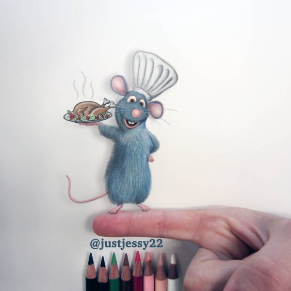 Реми крыса карандаш