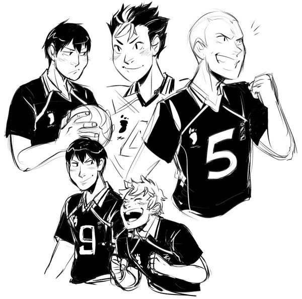 Волейбол аниме Карасуно