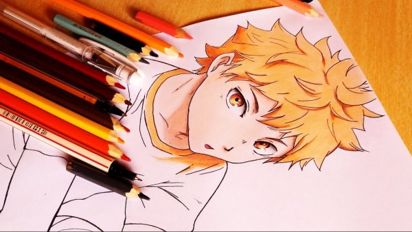 Хината шоё скетч