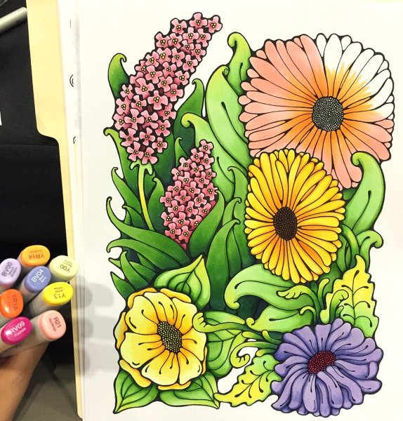 Рисунки фломастерами