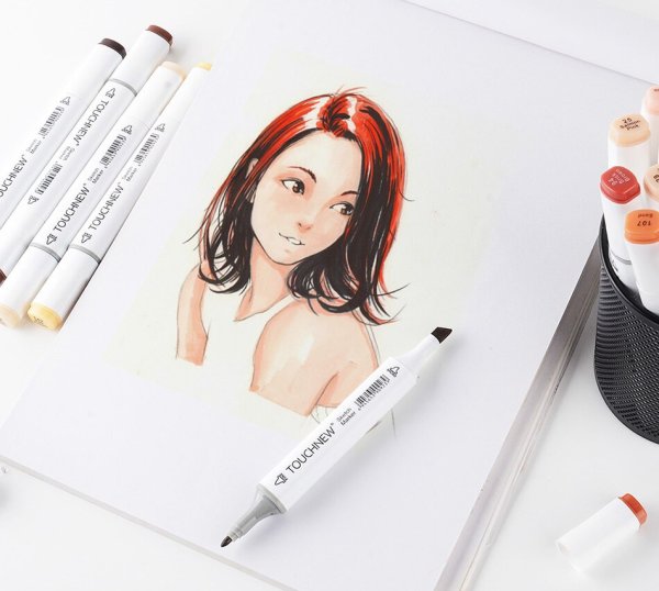 Маркеры TOUCHNEW 24 цвета