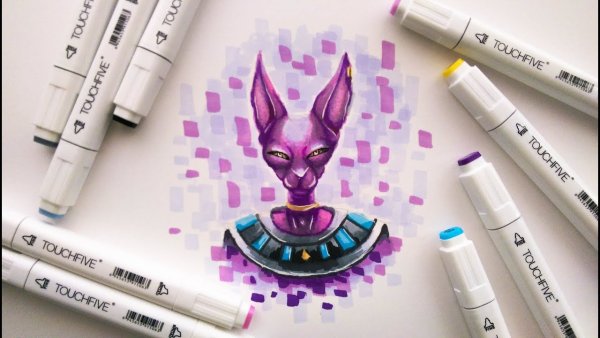 Рисунки маркерами Touch