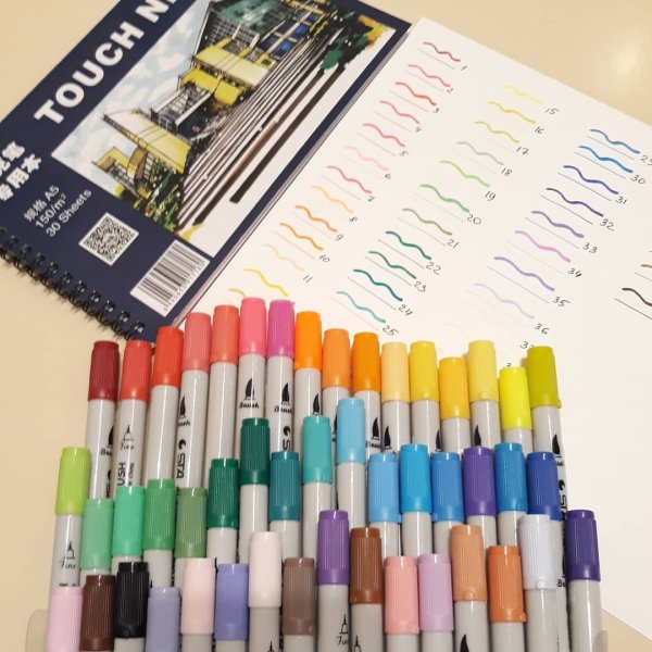 Альбом для рисования маркерами