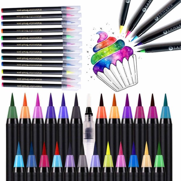 Фломастер кисть для рисования