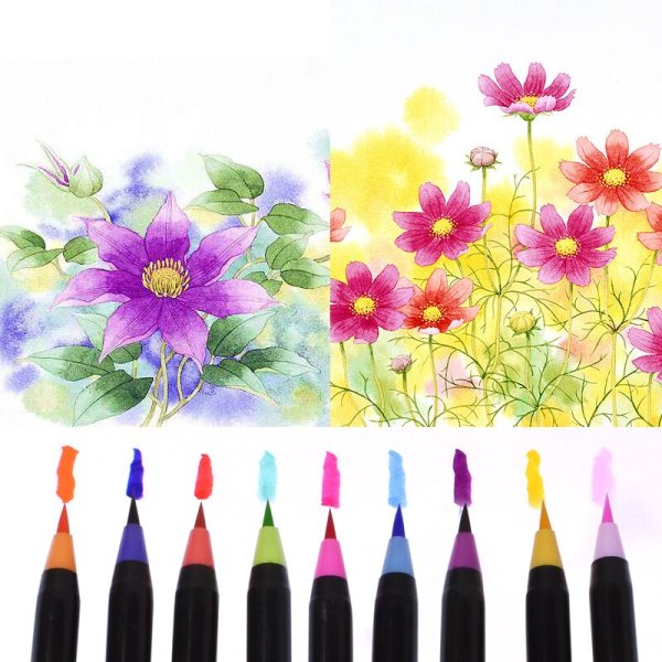 Акварельные маркеры lepota