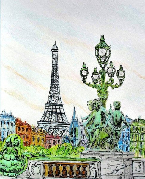 Иллюстрации по Франции