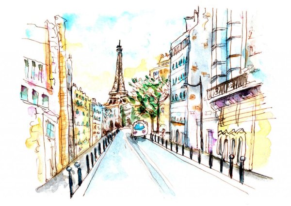Париж скетч