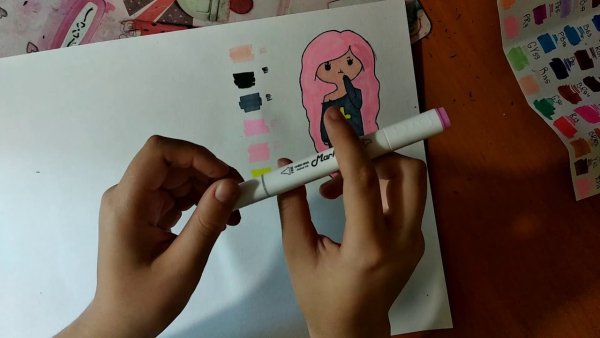 Рисунки тик ток для срисовки