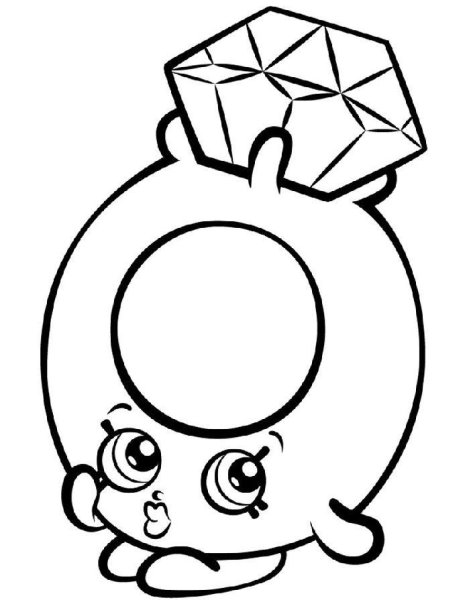 Раскраски Шопкинс