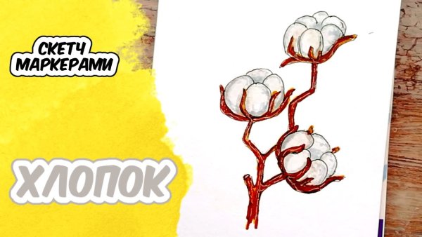 Рисование маркерами для скетчинга