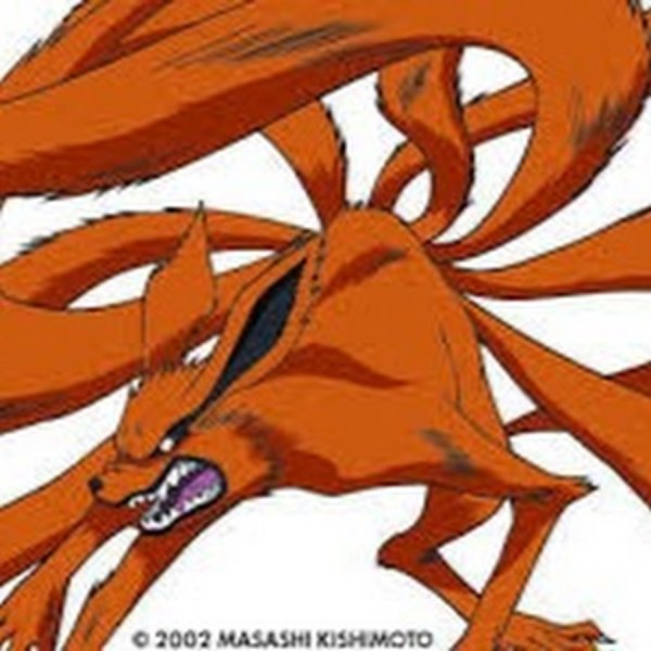 Девятихвостый Лис Наруто в полный рост