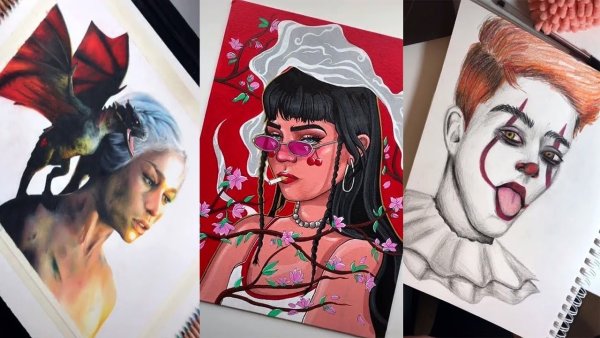 Рисунки для срисовки блоггеры