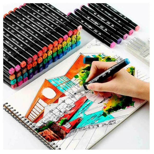 Touch Five маркеры 12 цветов