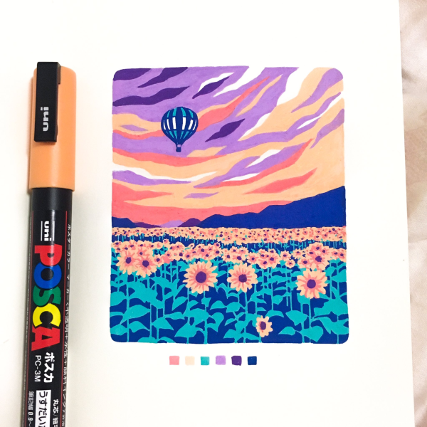 Posca маркеры Art