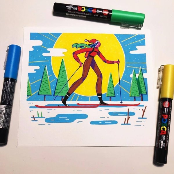 Posca маркеры Art
