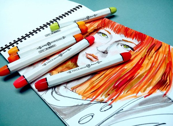 Рисунки маркерами Posca