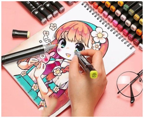 Маркеры 80 цветов Copic