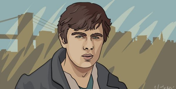 Сергей Бодров портрет карандашом