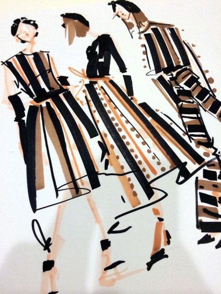 Маркеры для дизайнеров одежды