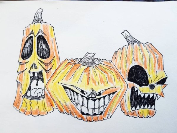 Хэллоуинские скетчи