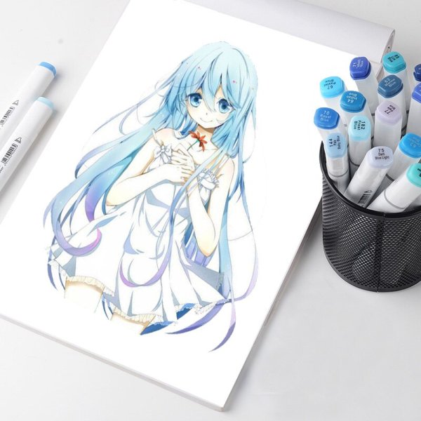 Маркеры для рисования аниме