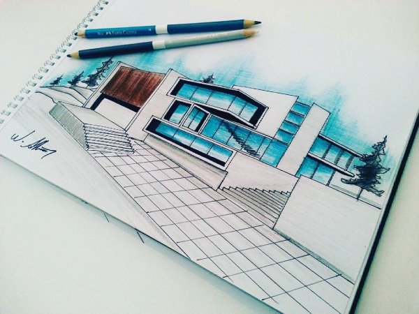 Архитектурный скетч