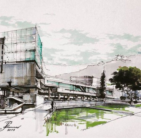 Архитектурная Графика клаузура