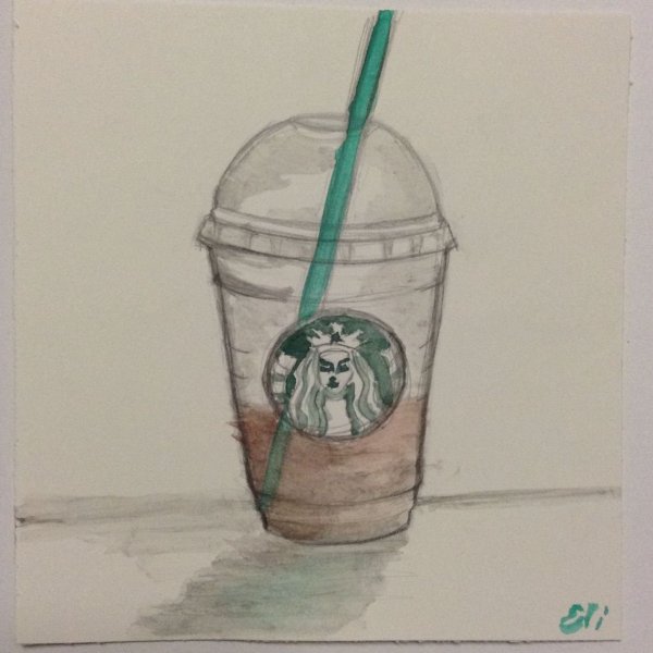 Старбакс скетч