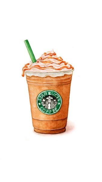 Стикеры кофе Старбакс