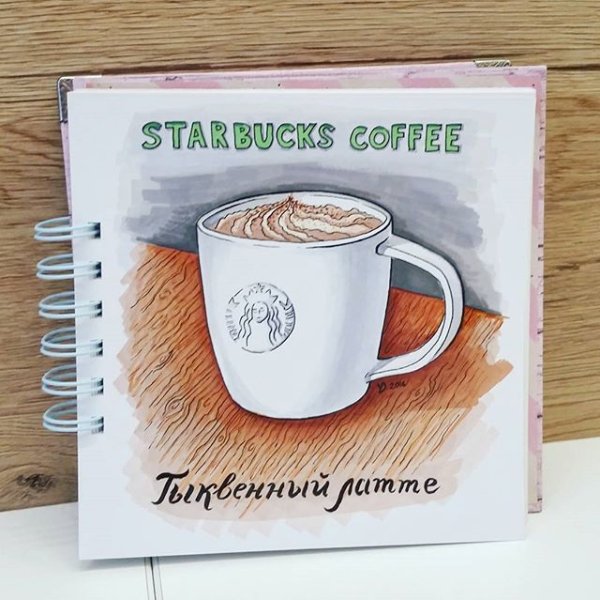 Артбук кофе