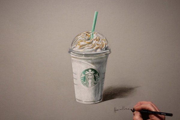 Фраппучино скетчинг