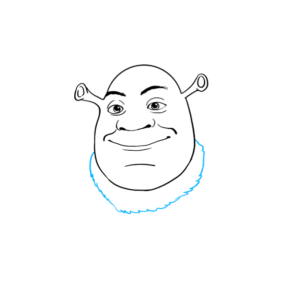 Шрек нарисовать