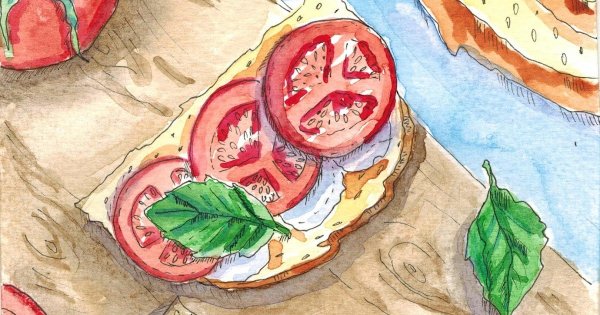 Скетч бутерброд