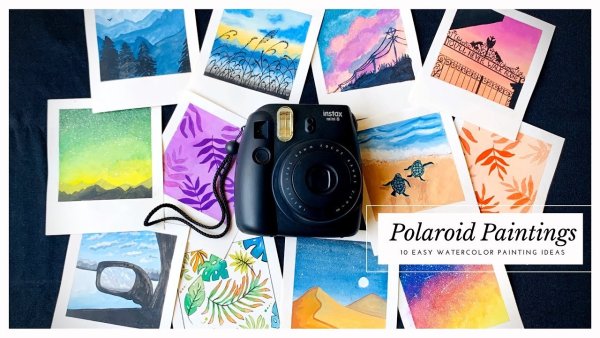 Фотокарточки акварель