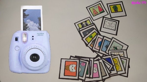 Полароиды рисунки маркерами