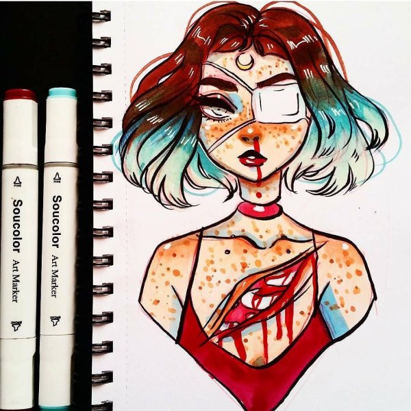 Рисунки для скетчбука