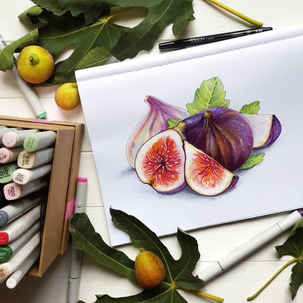 Скетчинг еда