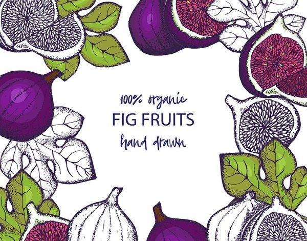 Инжир маркерами