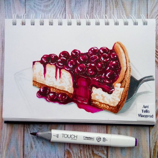 Вишня скетч