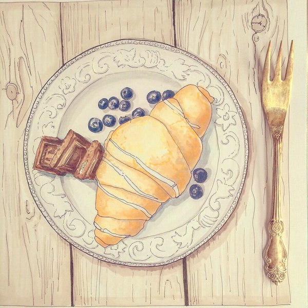 Рисунки еды