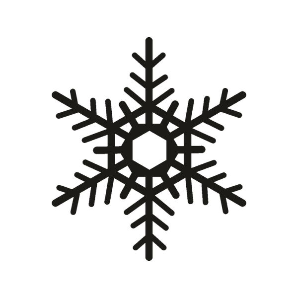 Графическая Снежинка