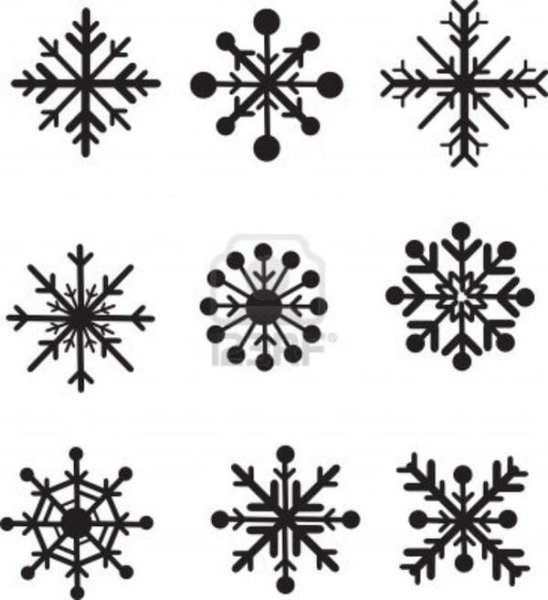 Нарисовать снежинку