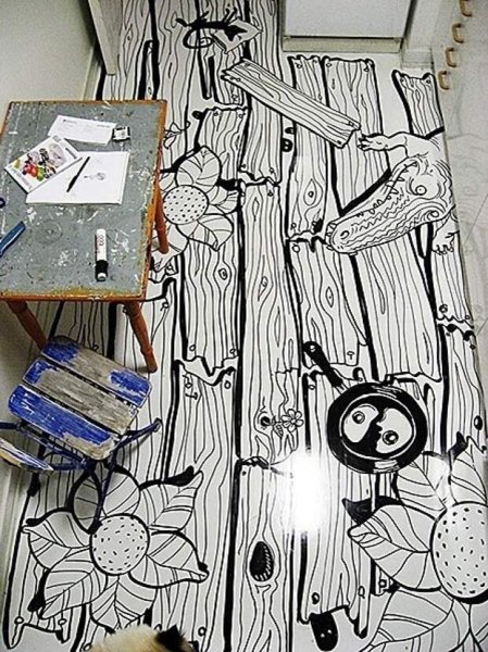 Идеи для пола рисунки