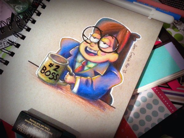 Sketchbook Гравити Фолз