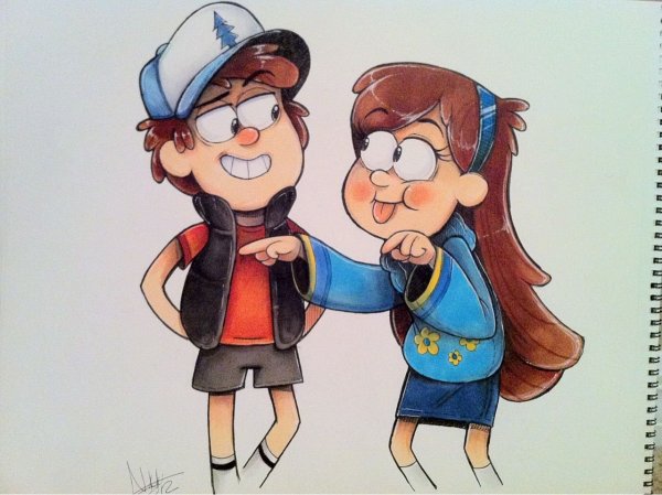 Гравити Фолз Мейбли Диппер