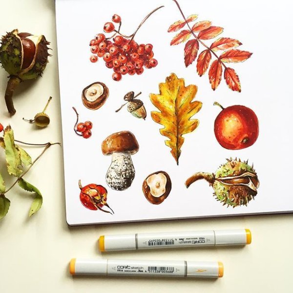 Рисование скейчмаркерами