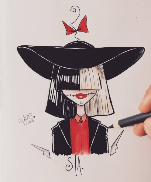 Мелани Мартинес рисунки тим Бертон