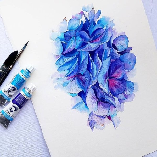 Картины фломастерами