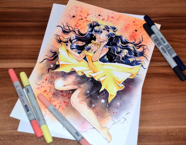 Аниме Сейлор Мун маркерами