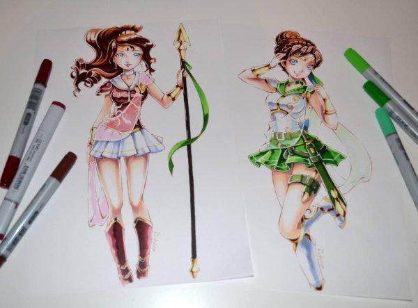 Сейлормун маркерами